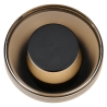 Plafonnier LED dimmable rond 22cm moderne en verre Chram Offre