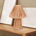 Lampe de chevet en papier naturel au design moderne Vorth Vente