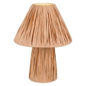 Lampe de chevet en papier naturel au design moderne Vorth Remises