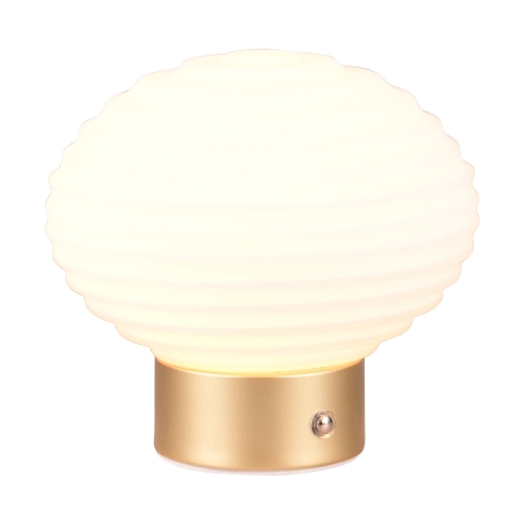 Lampe de table LED moderne avec batterie rechargeable Naira Promotion