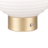 Lampe de table LED moderne avec batterie rechargeable Naira Remises
