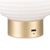 Lampe de table LED moderne avec batterie rechargeable Naira Réductions