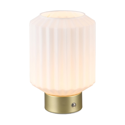 Lampe de table design moderne élégante lumière LED rechargeable Arina Promotion