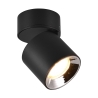 Spot LED noir plafond orientable design moderne Sirio Promotion