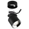 Spot LED noir plafond orientable design moderne Sirio Catalogue