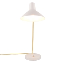 Lampe de bureau élégante en métal doré réglable Jarak Remises