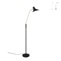 Lampe de sol moderne avec bras réglable pour salon Taina Promotion
