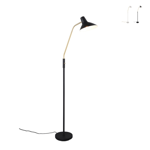 Lampe de sol moderne avec bras réglable pour salon Taina Promotion