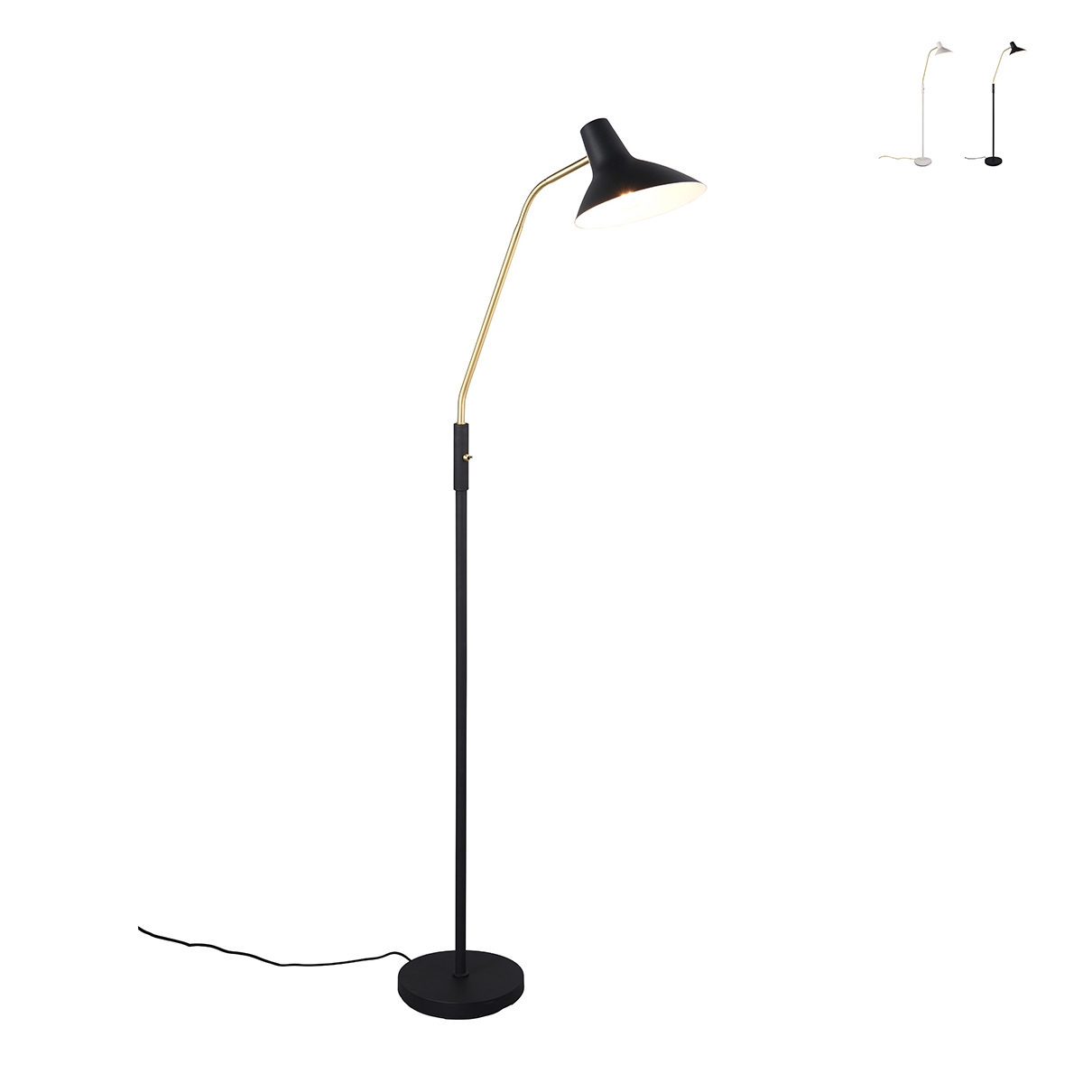 Lampe de sol moderne avec bras réglable pour salon Taina Promotion Lampe de sol moderne avec bras réglable pour salon Taina Promotion
