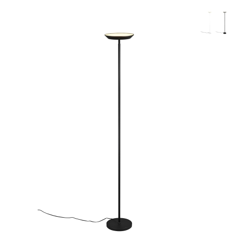 Lampadaire moderne avec lumière LED tactile à intensité variable Avira Promotion
