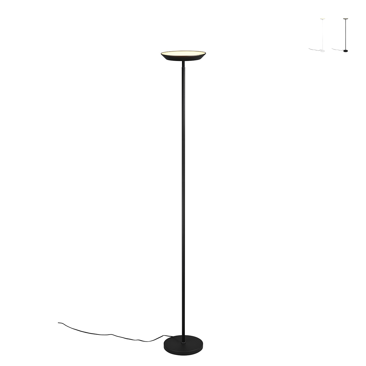 Lampadaire moderne avec lumière LED tactile à intensité variable Avira Promotion Lampadaire moderne avec lumière LED tactile à intensité variable Avira Promotion