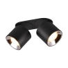 Plafonnier avec 2 spots LED orientables cuisine salle à manger Lusha Remises