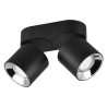Plafonnier avec 2 spots LED orientables cuisine salle à manger Lusha Vente