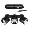 Plafonnier moderne avec 3 spots LED orientables pour îlot de cuisine Kleia Offre
