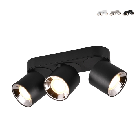 Plafonnier moderne avec 3 spots LED orientables pour îlot de cuisine Kleia Promotion