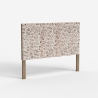 Tête de lit en bois incrusté 174x135cm pour lit double Juno Vente