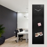 Horloge murale verticale ardoise magnétique design moderne Dimensions