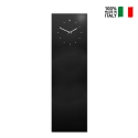Horloge murale verticale ardoise magnétique design moderne Catalogue