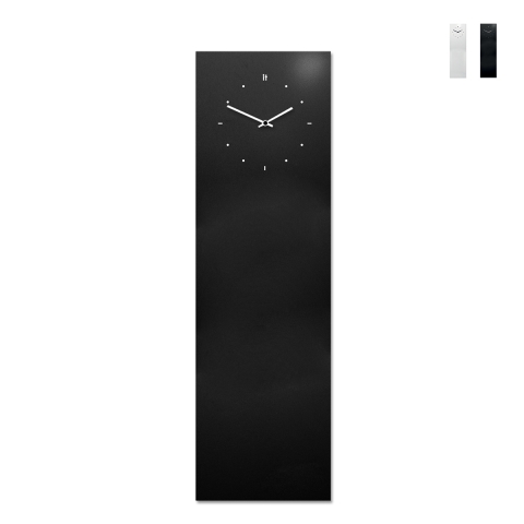 Horloge murale verticale ardoise magnétique design moderne Promotion