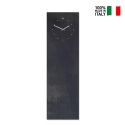 Horloge murale ardoise magnétique verticale Industrial Remises