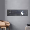 Horloge murale horizontale tableau magnétique Industrial Caractéristiques