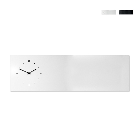 Horloge murale tableau magnétique horizontal design moderne Promotion