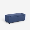 Banc de rangement en tissu pour chambre ou entrée Merak Réductions