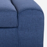 Banc de rangement en tissu pour chambre ou entrée Merak Catalogue