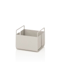 Organisateur de table en métal blanc pour cuisine et salle de bain Kyo Offre
