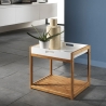 Table basse en bois de bambou avec plateau amovible George Promotion