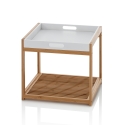 Table basse en bois de bambou avec plateau amovible George Vente