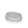 Ensemble accessoires de salle de bain 4 pièces en céramique gris mat Brooklyn Remises