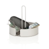 Plateau rond porte-objets en métal blanc Joko Offre
