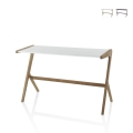 Bureau moderne en bois design minimaliste Allison Promotion