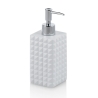 Ensemble d'accessoires de salle de bain design moderne en résine Dakar Offre