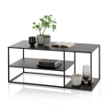 Table basse en métal design moderne 120x50cm Angie Vente