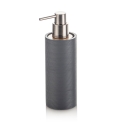 Ensemble accessoires de salle de bains en résine blanc gris et bambou Gaeta Remises