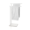 Porte-serviettes sur pied 2 barres en métal pour salle de bain Hiro Vente