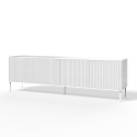 Buffet de cuisine moderne 4 portes avec pieds en métal Budapest CA Caractéristiques