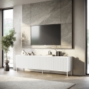 Buffet de cuisine moderne 4 portes avec pieds en métal Budapest CA Vente