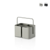 Organisateur de rangement en métal mat avec 3 compartiments Kogi S Promotion