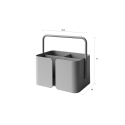 Organisateur de rangement en métal mat avec 3 compartiments Kogi S Prix