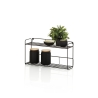 Étagère murale en métal avec 2 tablettes Nori Remises
