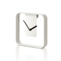 Horloge murale et de table en métal 20x20cm design moderne Nova Offre