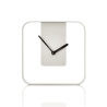 Horloge murale et de table en métal 20x20cm design moderne Nova Vente
