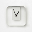 Horloge murale et de table en métal 20x20cm design moderne Nova Remises