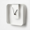 Horloge murale et de table en métal 20x20cm design moderne Nova Réductions