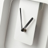 Horloge murale et de table en métal 20x20cm design moderne Nova Catalogue