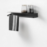 Étagère murale réversible en métal mat design moderne Ryo Vente
