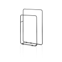 Porte-serviettes sur pied en métal noir design moderne Gumi Promotion